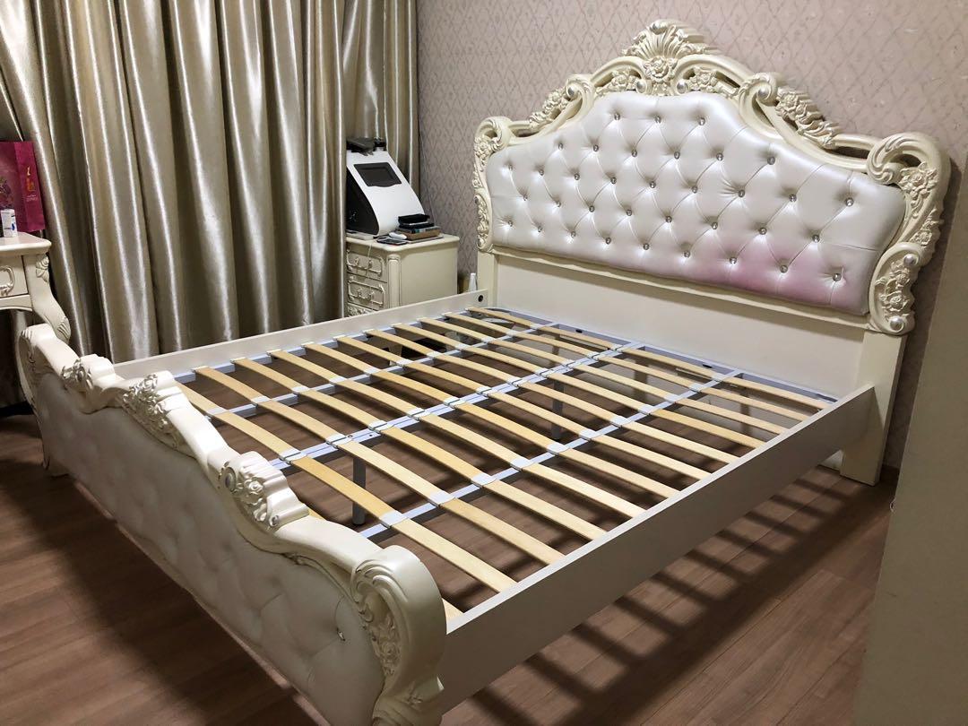 Victorian Style Bed Frame King Size, Victorian Style King Headboard