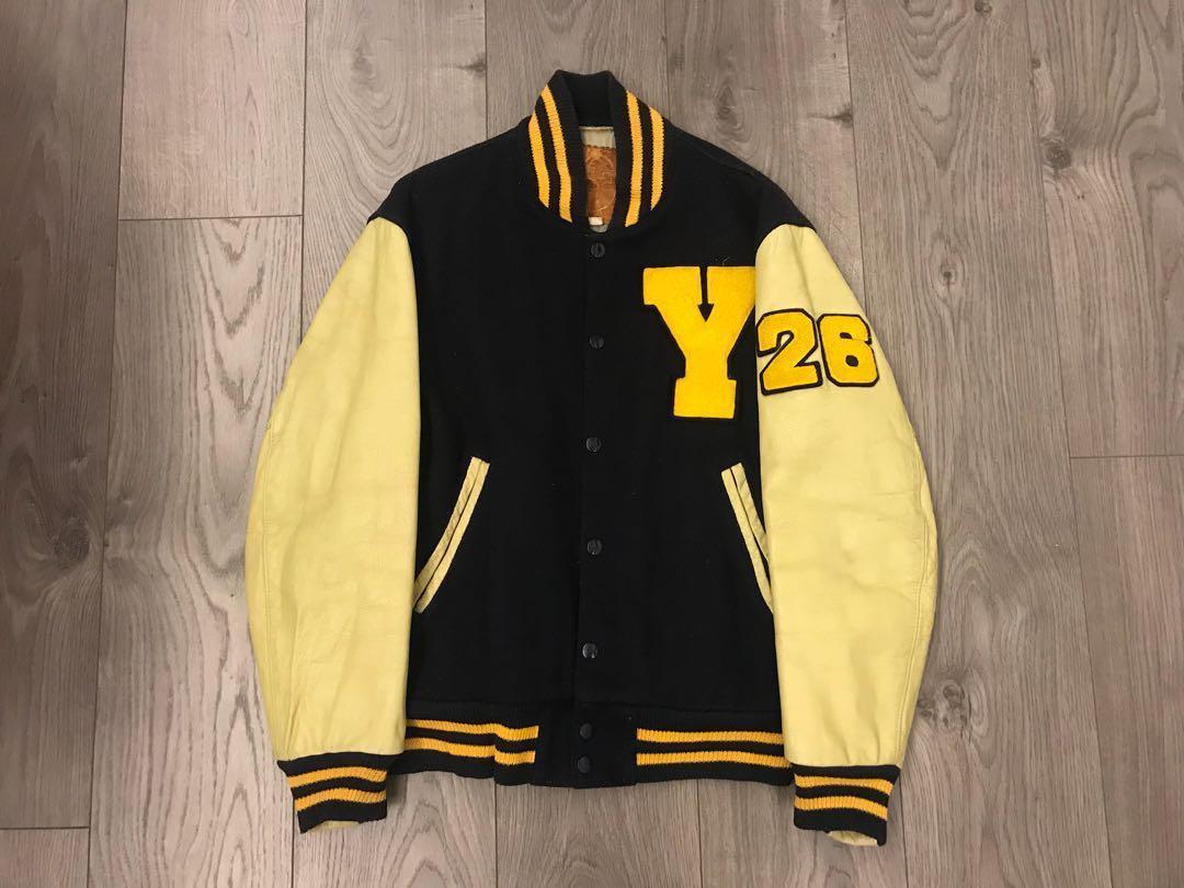 Vintage golden bear leather jacket outlet