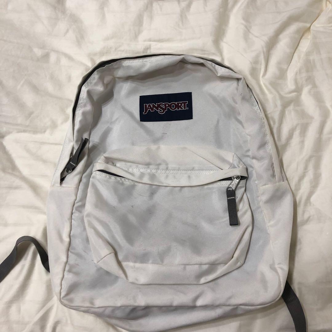 White jansport hotsell bag
