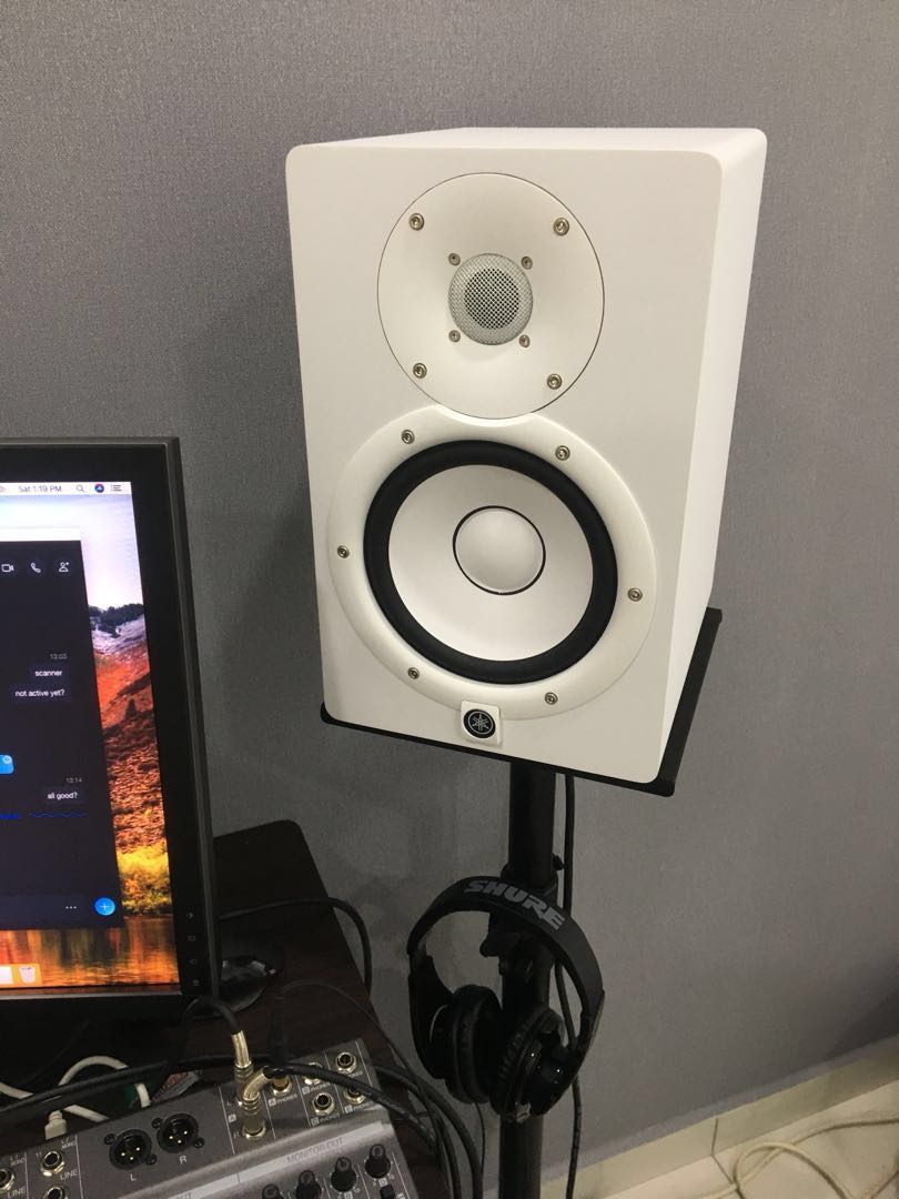 Yamaha hs 7 sales white