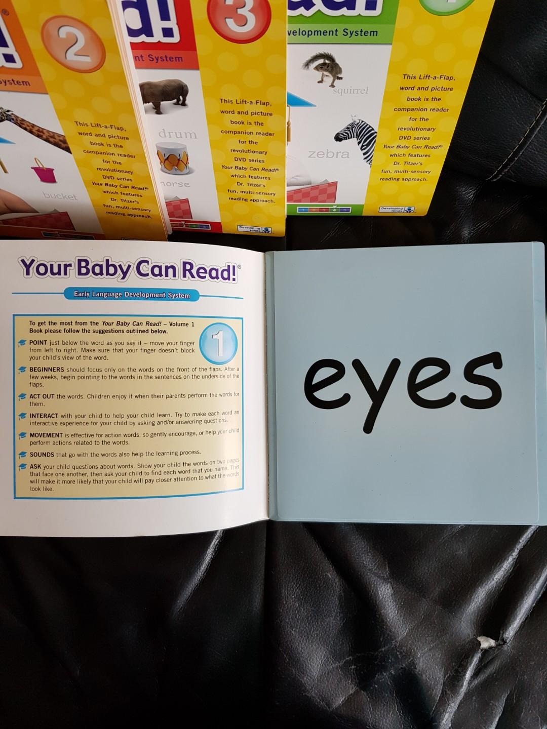 Your Baby Can Read Early Language Development System - 