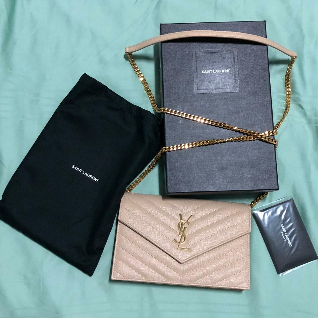 ysl wallet on chain powder