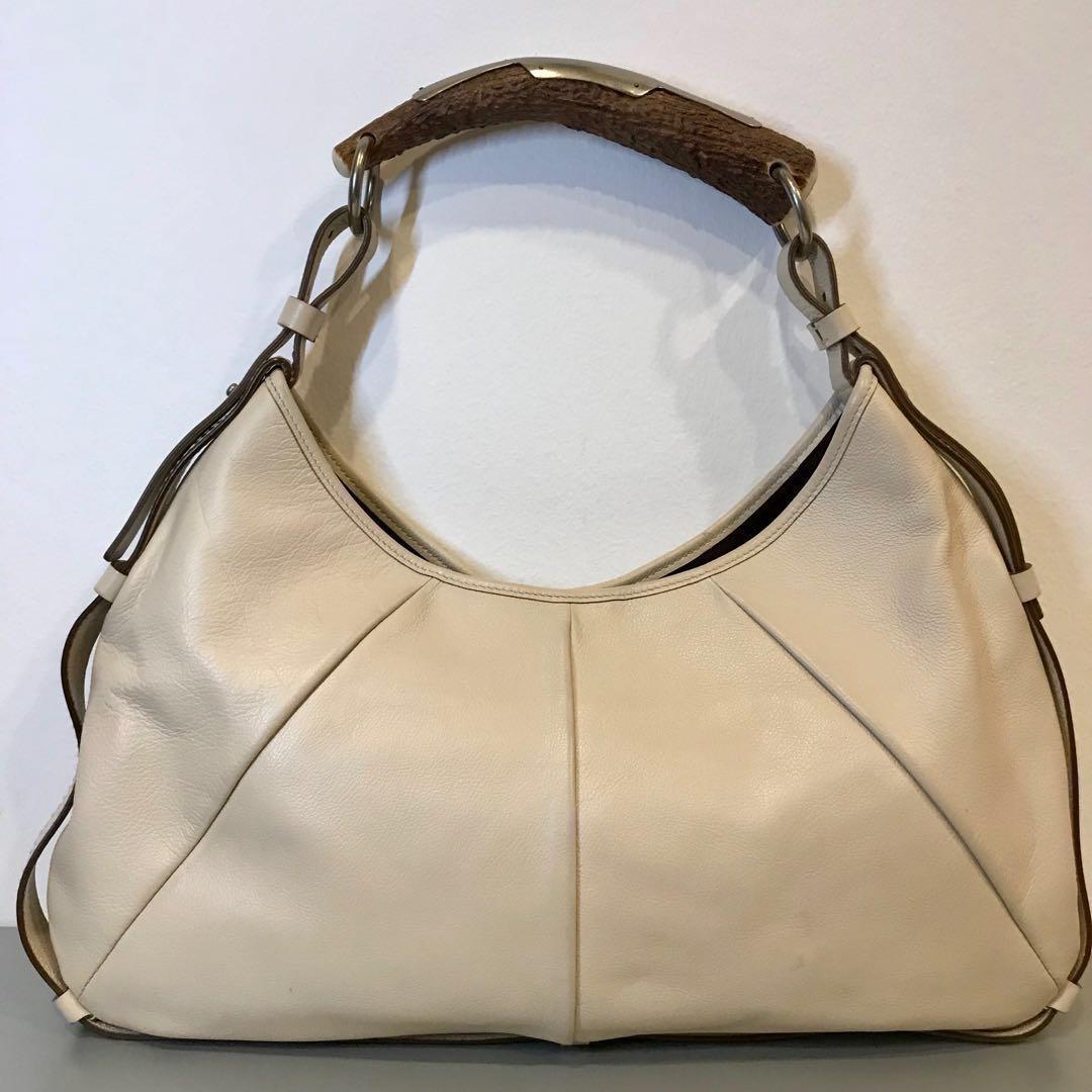 ysl vintage leather bag