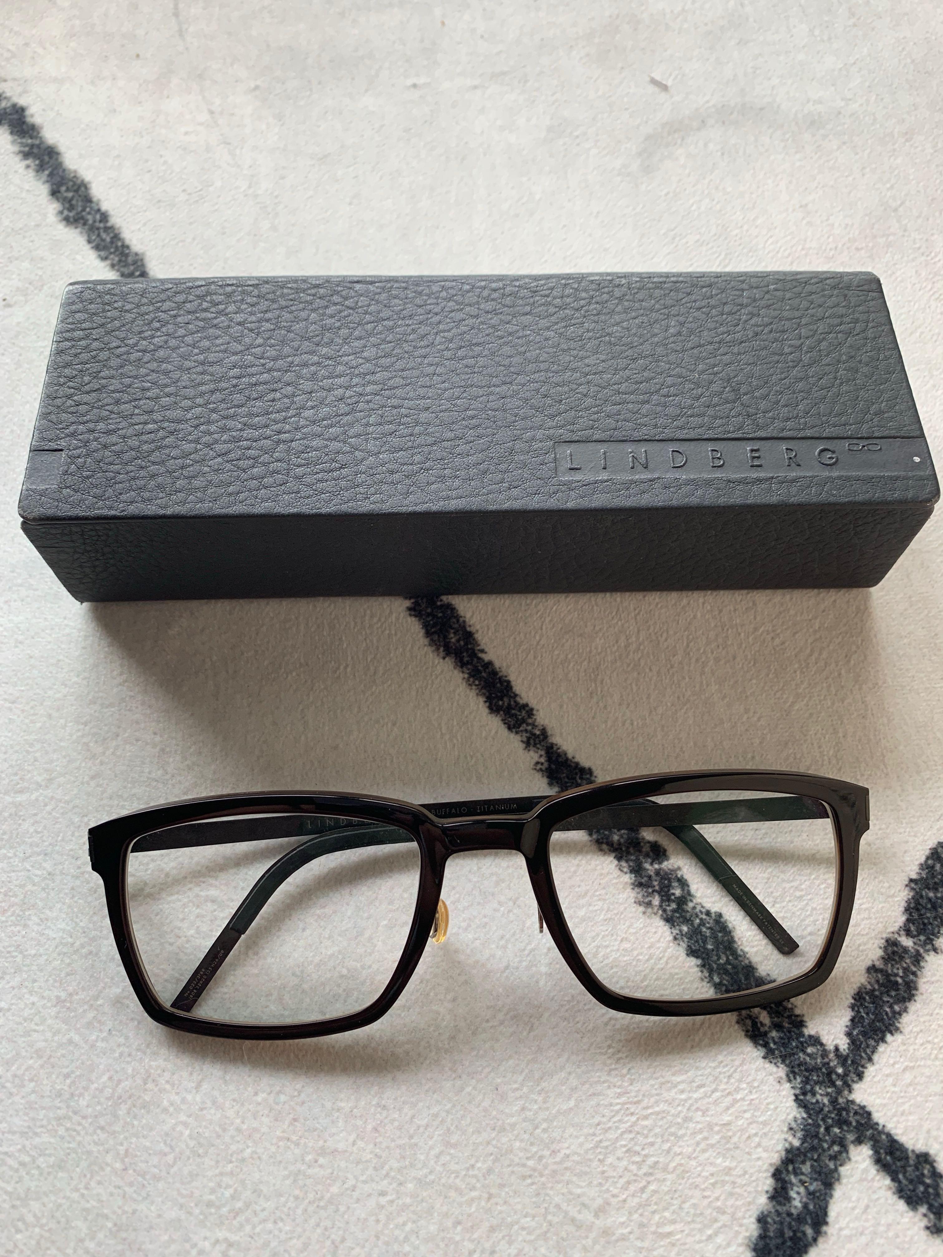 100% Authentic Lindberg buffalo titanium frame eyewear men's unisex BN with box glasses spectacles, Men's Fashion, & Accessories, Sunglasses on Carousell