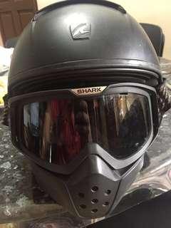 Shark motorcycle helmet size M