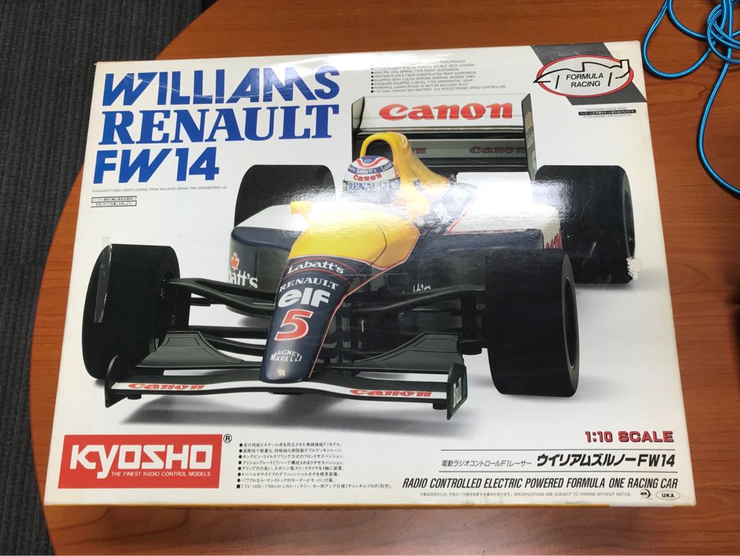 1 10 Kyosho Williams Renault Fw14 Rc F1 Everything Else On Carousell