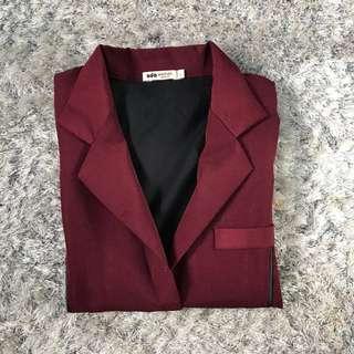 Blazer Maroon