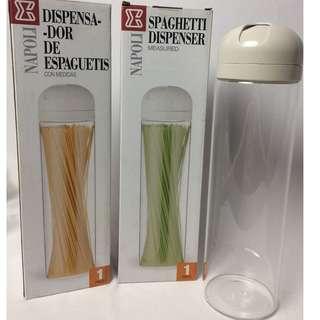 Glass Spaghetti Keeper & Dispenser