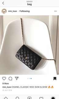 Chanel WOC Caviar Leather (wallet on chain)
