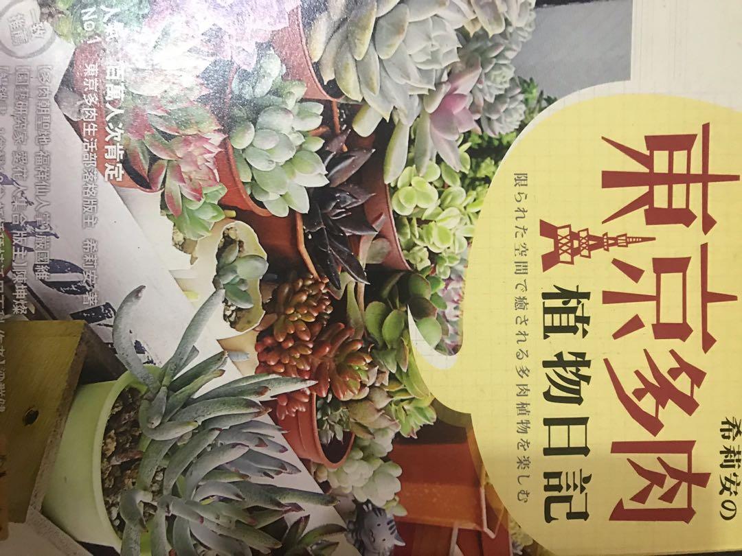 多肉植物這樣玩 東京多肉植物 圖書 書籍在旋轉拍賣