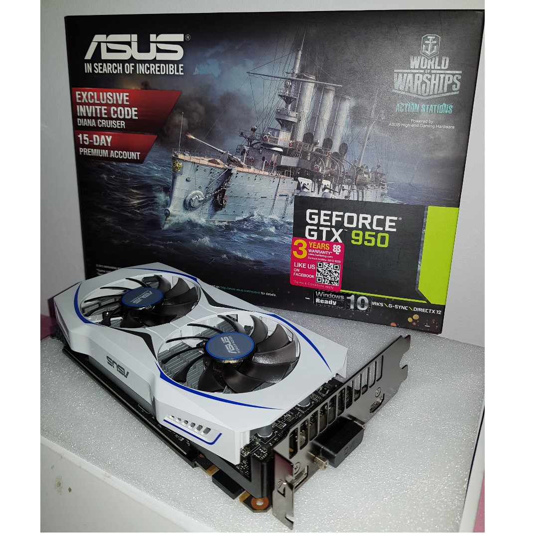 Asus gtx 950 shop 2gb oc
