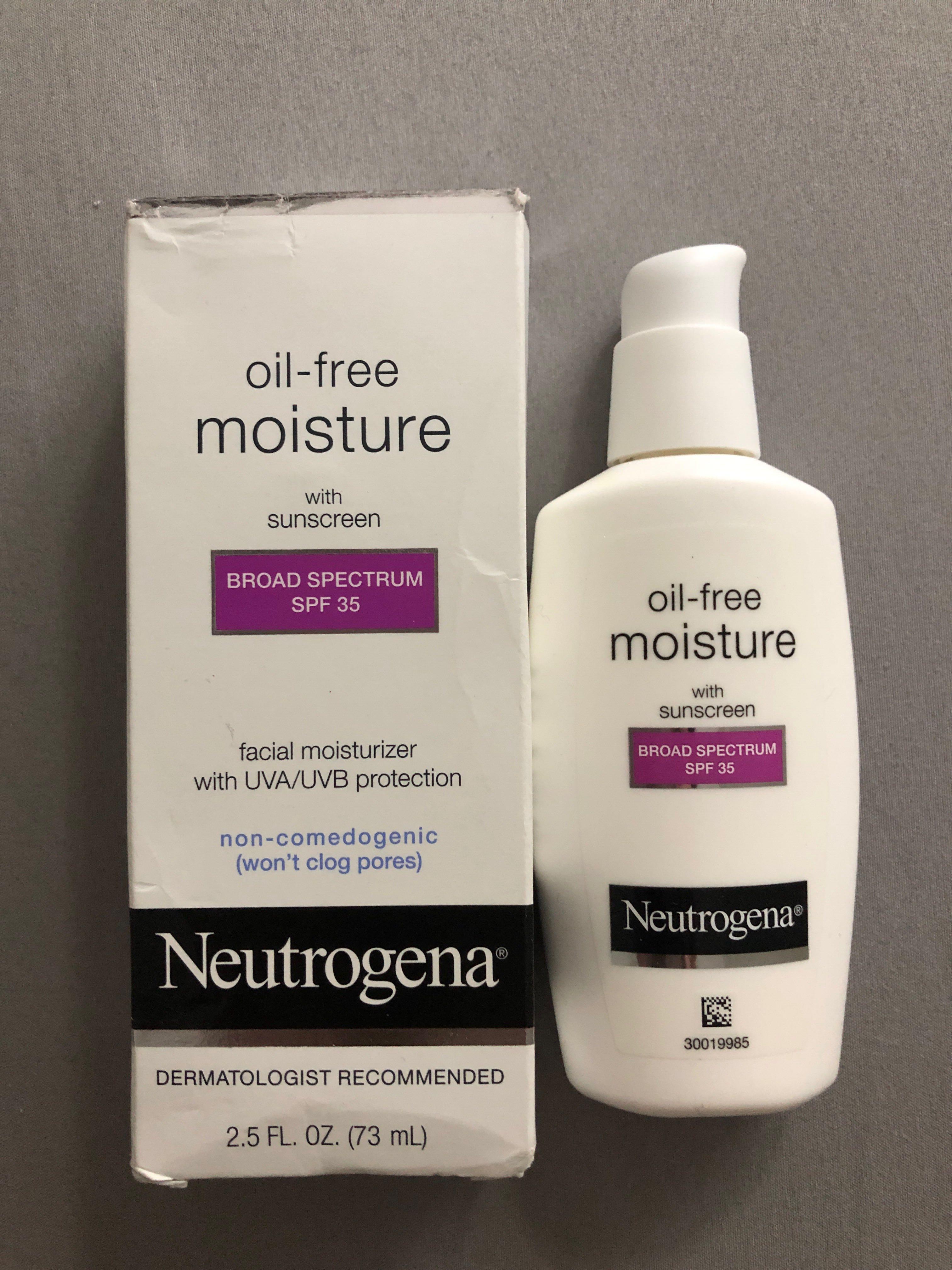 neutrogena spf 35 moisturizer