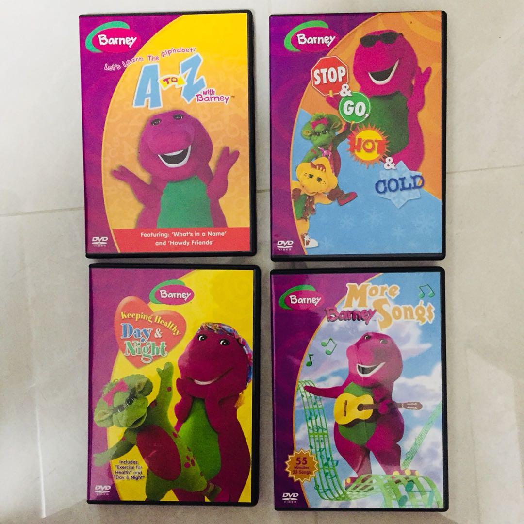 Barney kids DVD, Hobbies & Toys, Music & Media, CDs & DVDs on Carousell