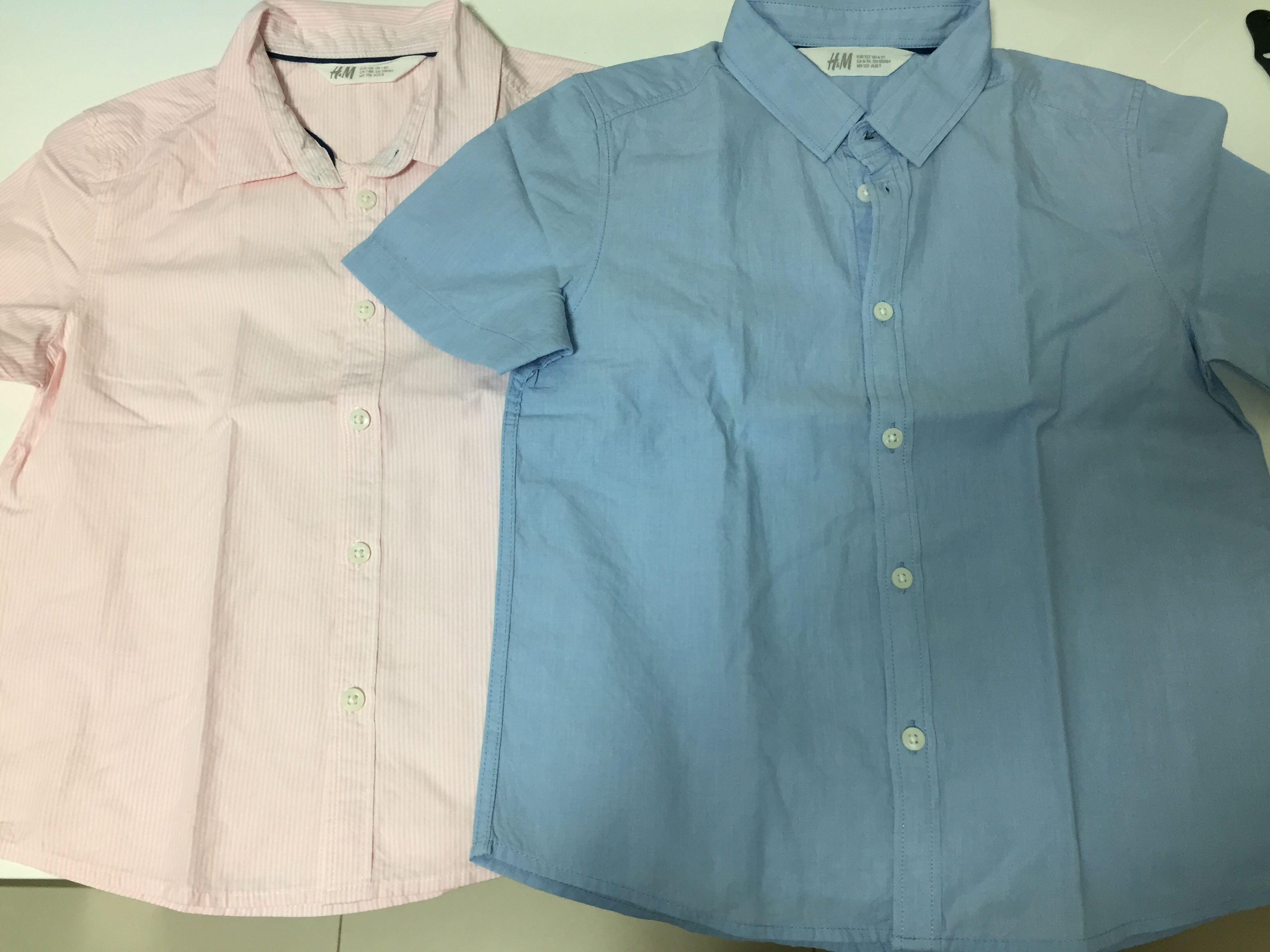 Boys H M Shirts Babies Kids Boys Apparel 4 To 7 Years On Carousell