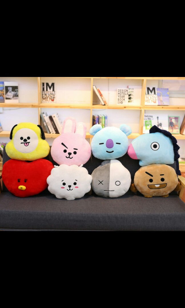 bts plushies bt21