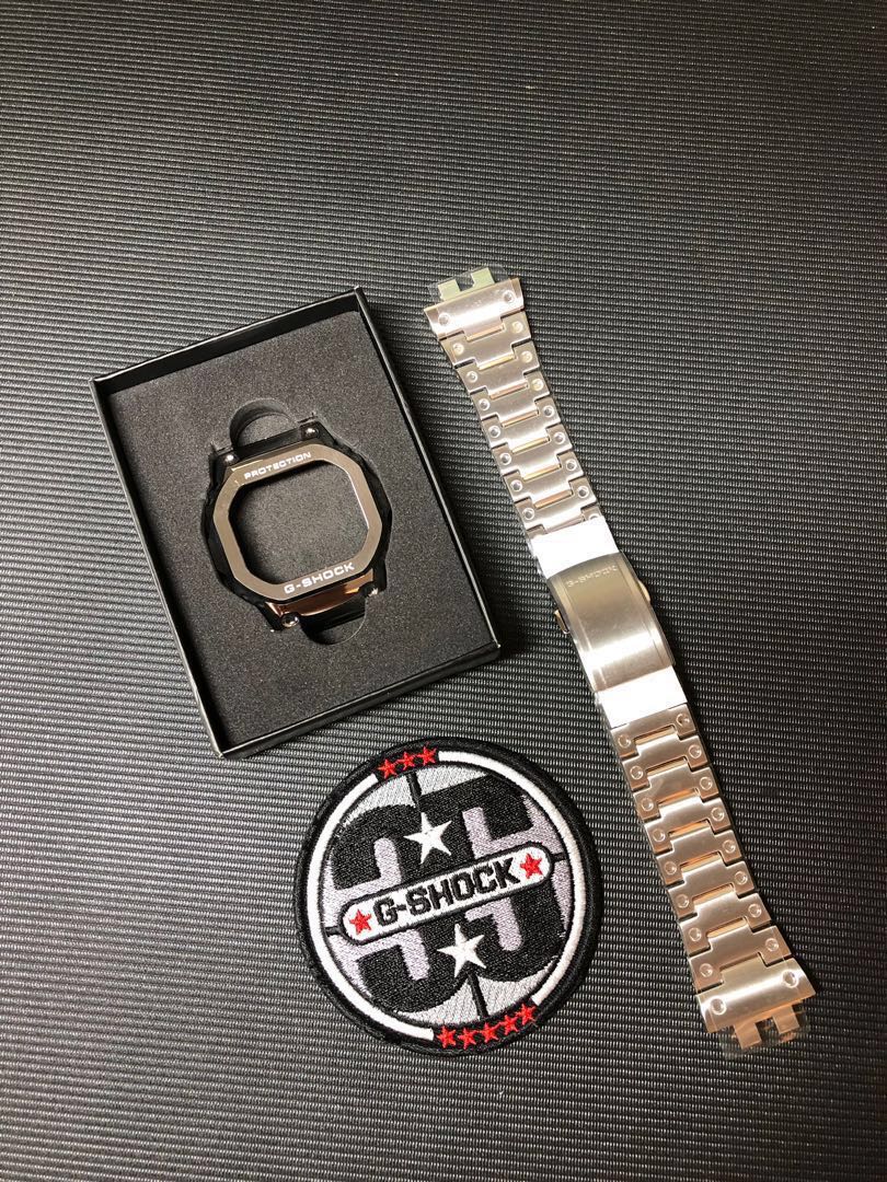 Chinese New Year Promo authentic and original replacement metal bezel and bracelet for GMW B5000 GMW5000 GMW 5000 full set only SGD 170