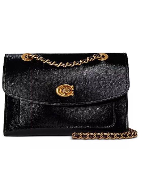 Coach parker patent leather hotsell