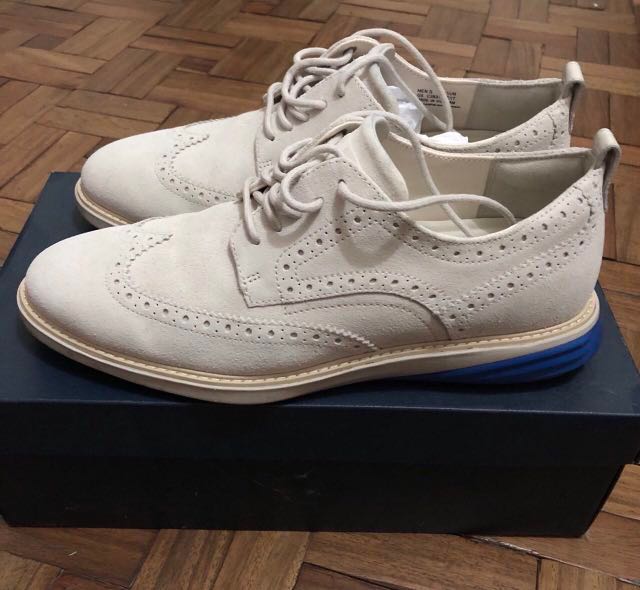 cole haan grand evolution wingtip oxford