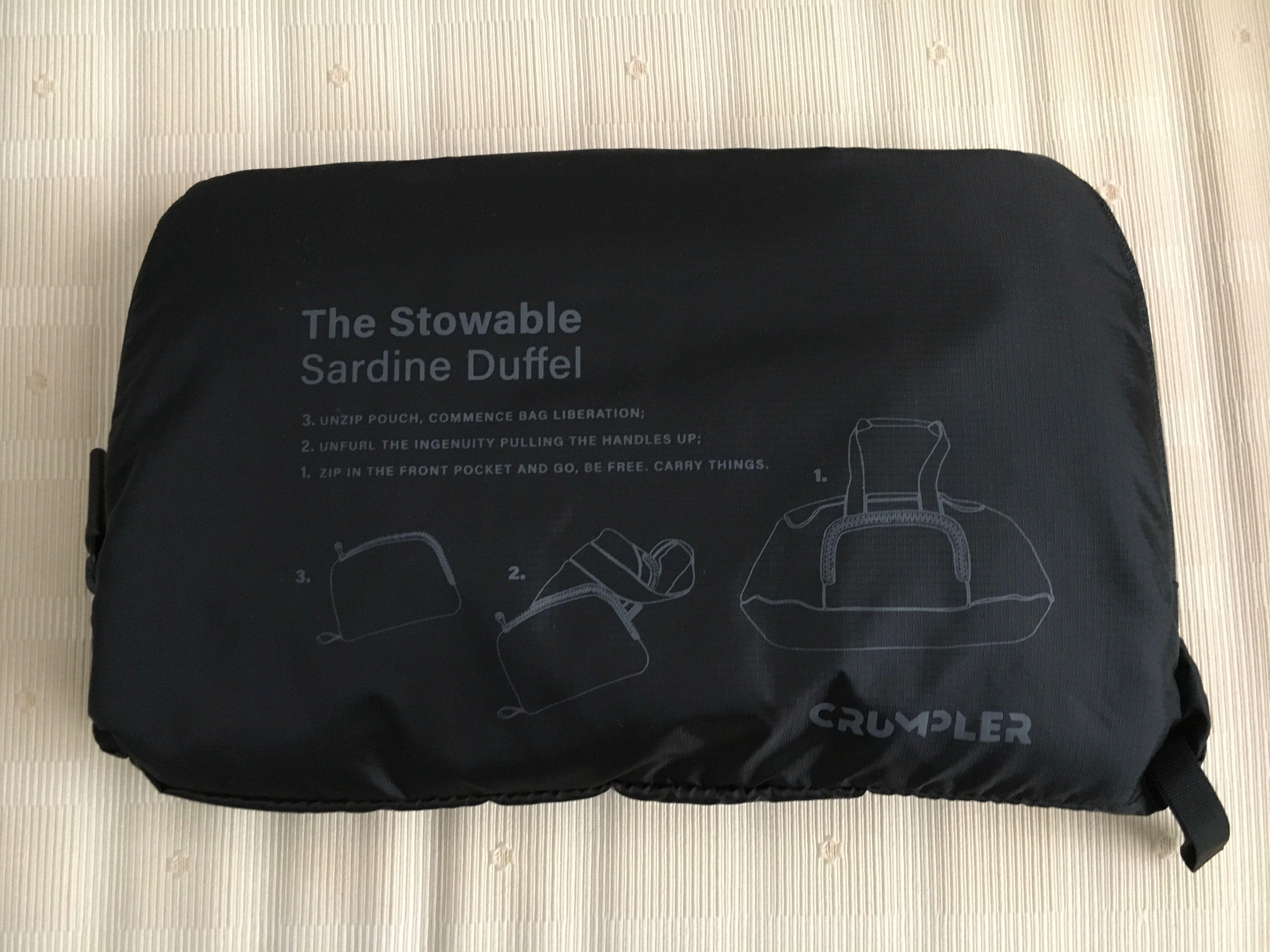 crumpler foldable backpack