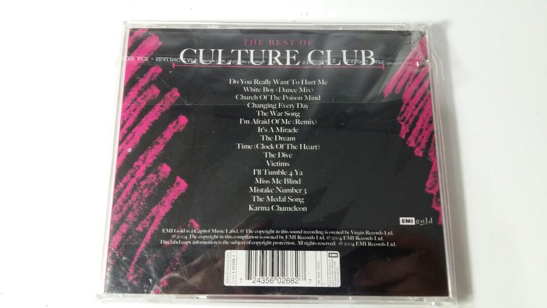 Culture Club Cd Music Media Music Accessories On Carousell