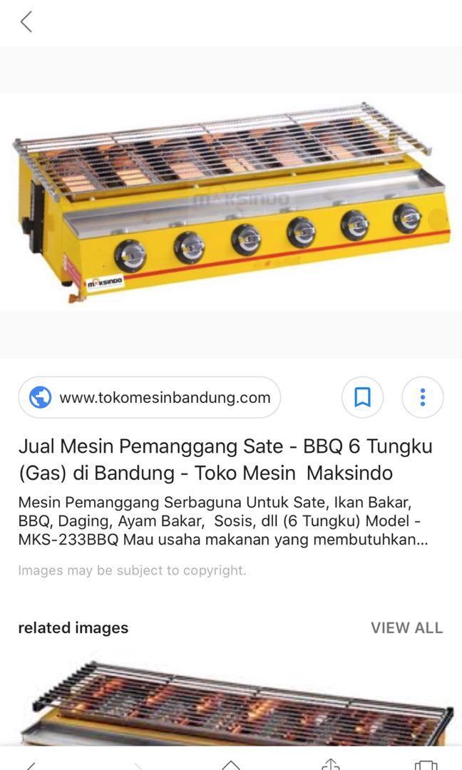 Dapur Bakar Satay Hebat Sekali Kitchen Appliances On Carousell