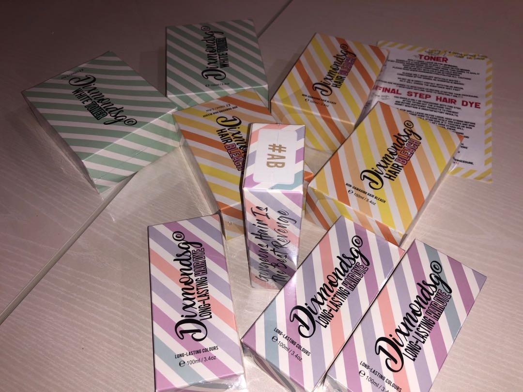 Dixmond Sg Bleach Hair Dye Toner Women S Fashion Accessories