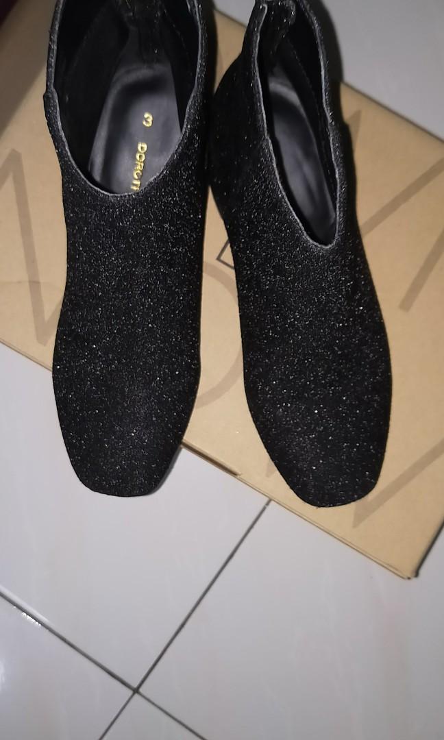 Dorothy Perkins Glitter Boots \u0026 Black 
