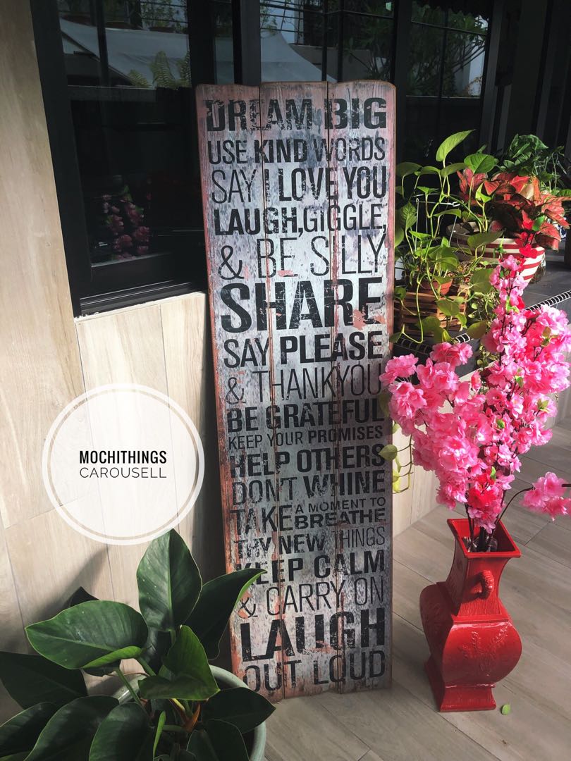 Dream Big Large Sign Furniture Home Decor Antiques On Carousell
