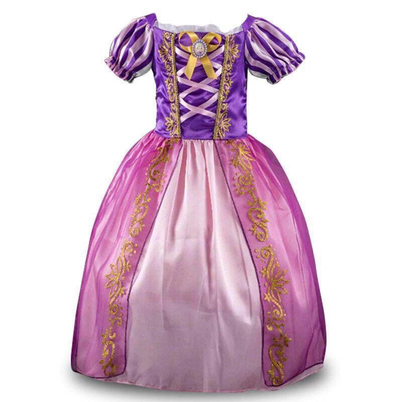 Elegant Princess Dress Girls Cosplay Costume Children S Party Baby