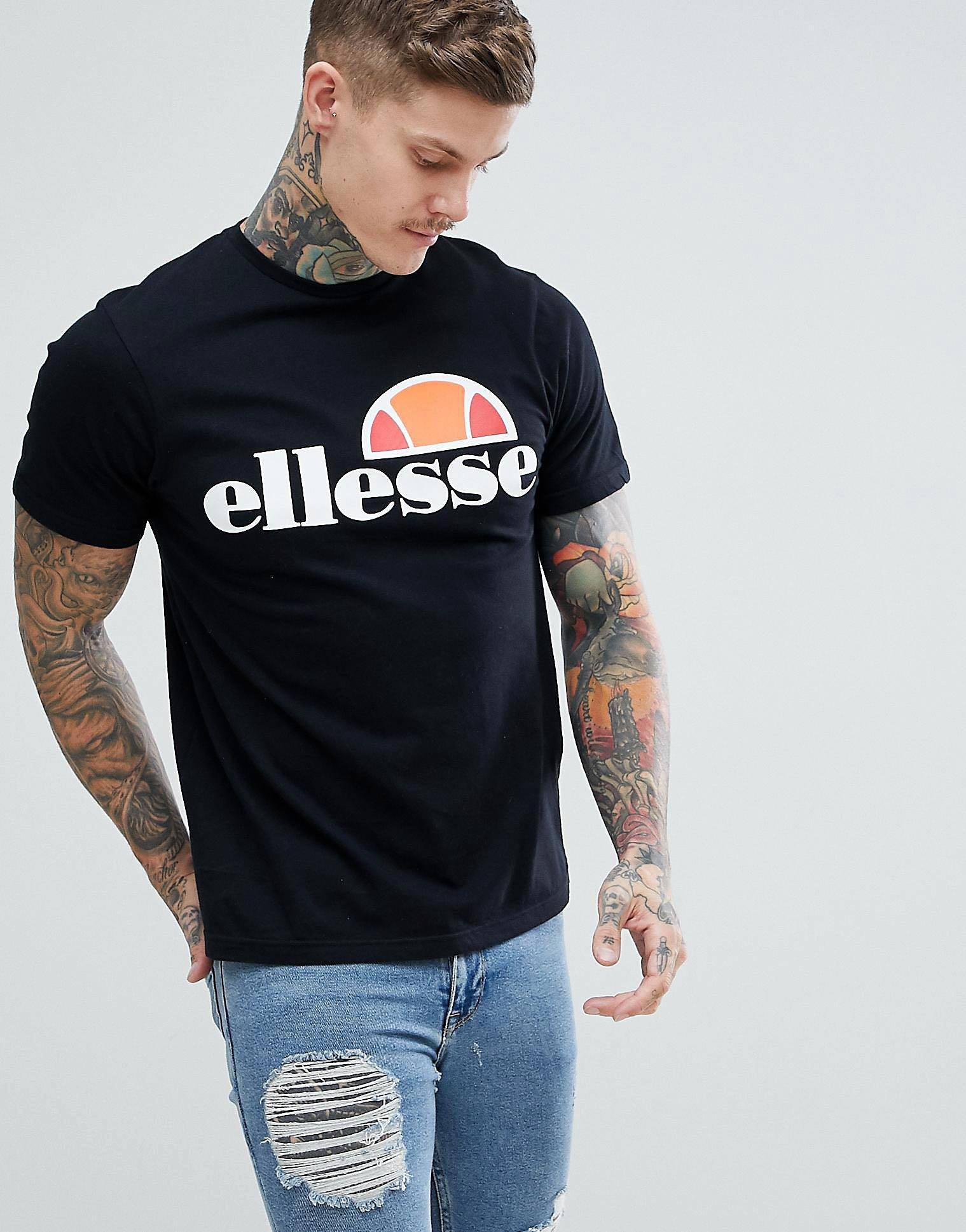 ellesse black t shirt