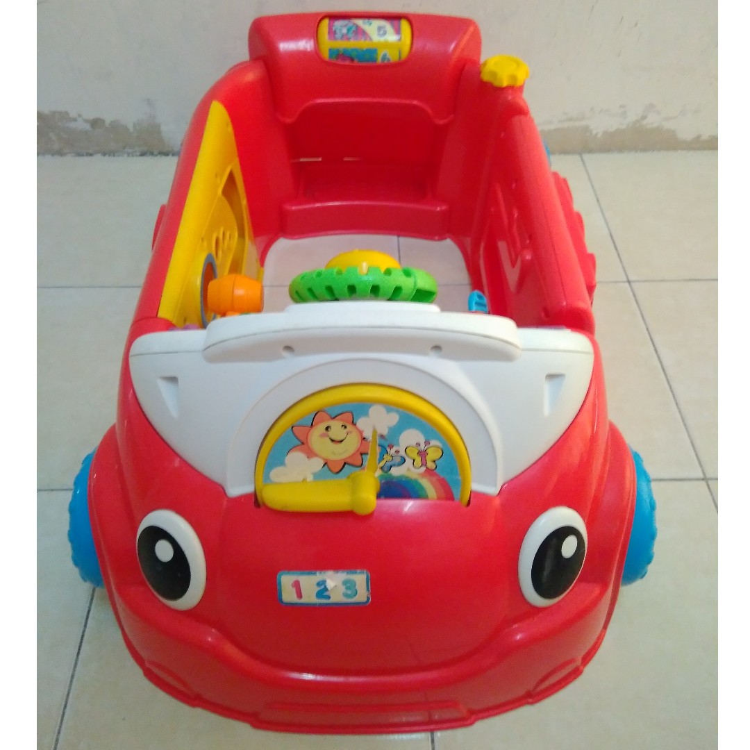 Laugh and learn smart stage car shop