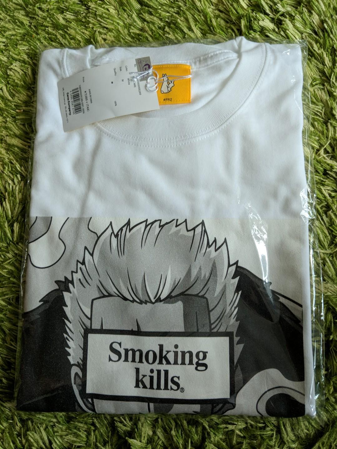 Fr2 Smoking Kills One Piece Size M Tee Smoker Men S Fashion Clothes Tops On Carousell Fr2 Smoking Kills One Piece Size M Tee Smoker Men S Fashion Clothes Tops On Carousell
