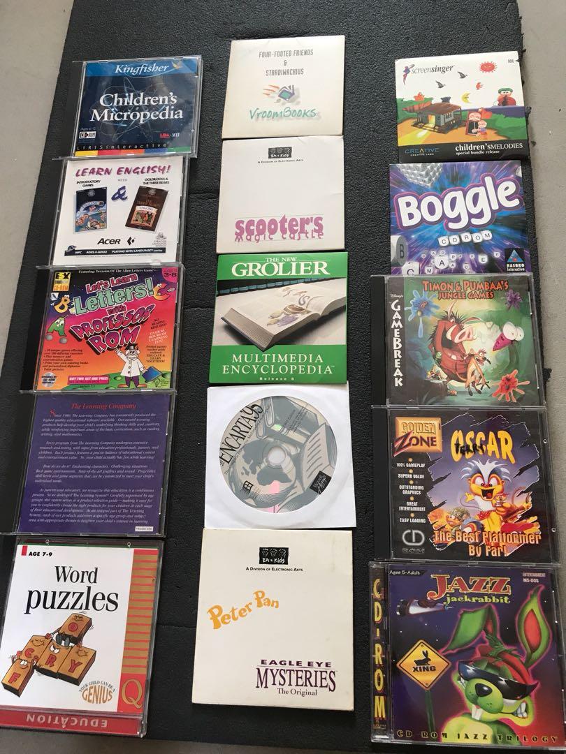 Relive Your Childhood Games With This Free CD-ROM Archive