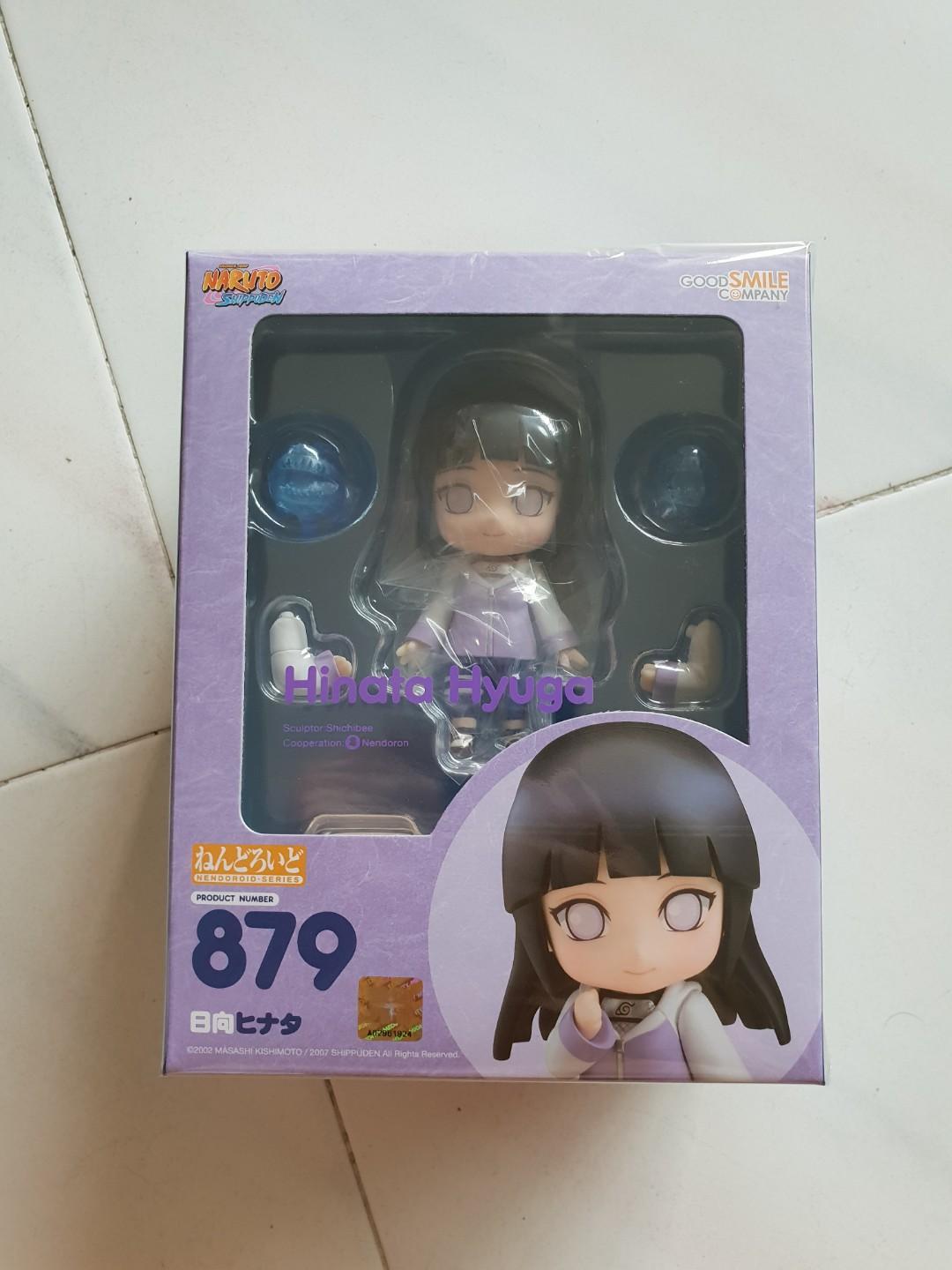 Naruto Shippuden Hinata Hyuga Nendoroid Action Figure 879 Good Smile Company Anime Manga A side character in the anime/manga naruto. naruto shippuden hinata hyuga nendoroid