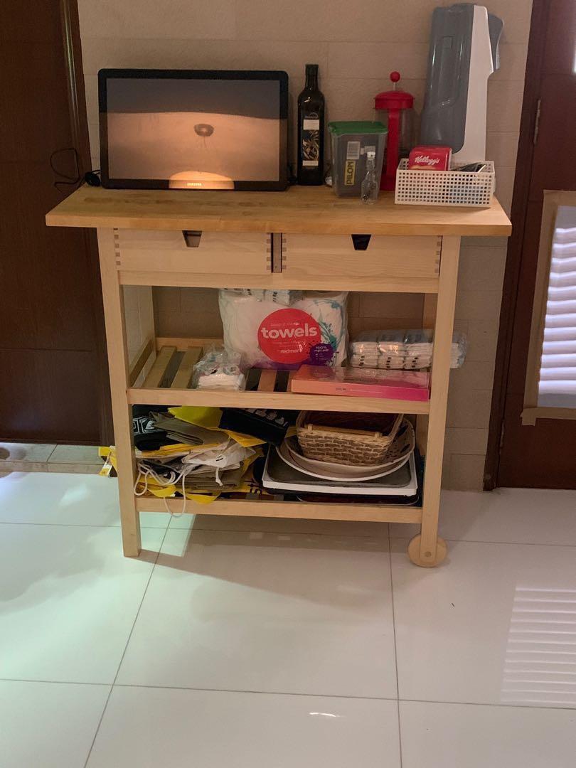 Forhoja Ikea Kitchen Trolly Kitchen Counter Furniture Shelves