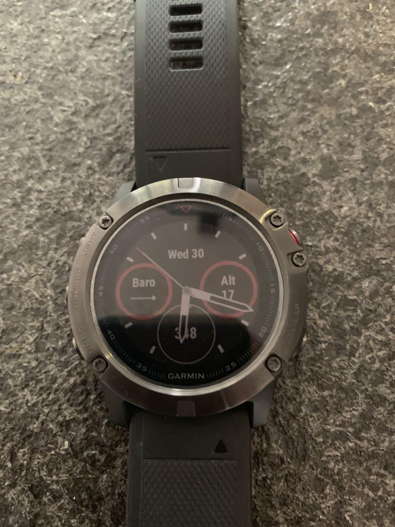 Garmin fenix 5x clearance slate gray sapphire