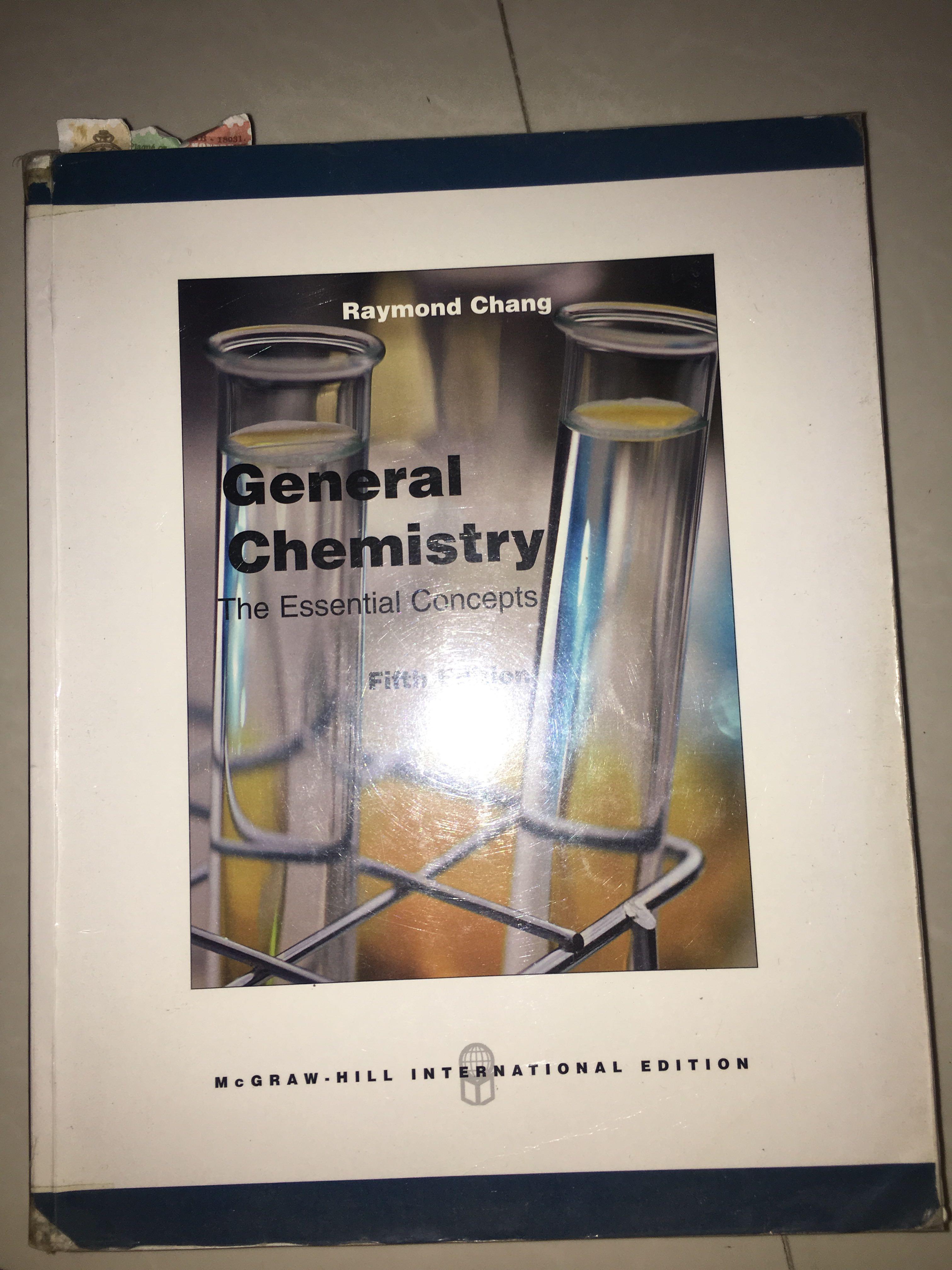 General Chemistry (Category: Textbooks) located in Quezon City. Submitted by CLing (Listing ID 212578825, Image 1). Description: With highlights and minimal pencil marks.