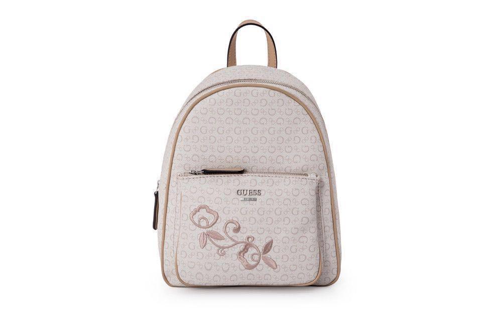 Light pink on sale guess backpack