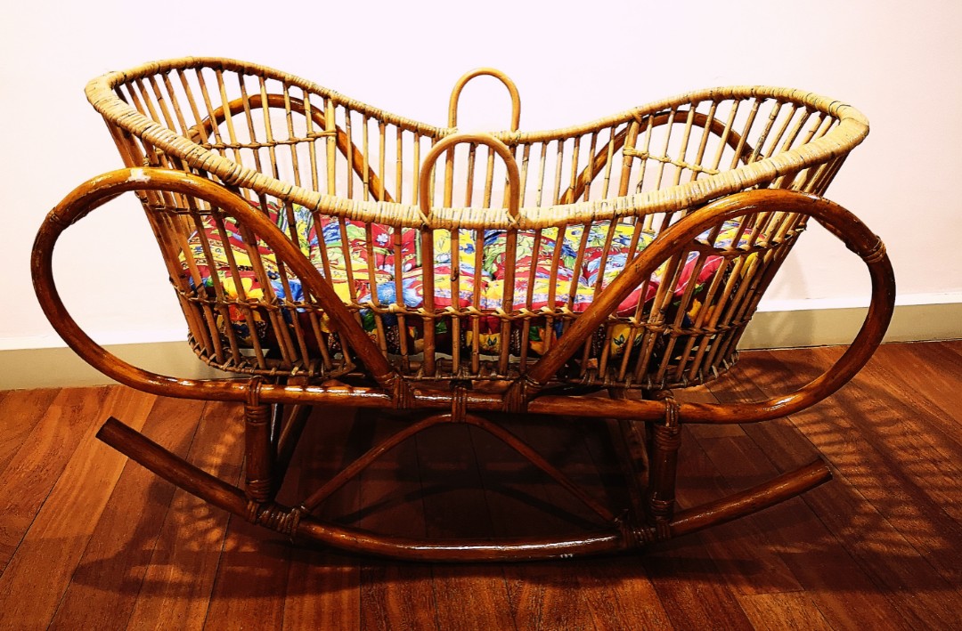 Unique Baby Cradle from Sri Lanka. HANDMADE!, Babies & Kids, Baby Nursery & Kids Furniture, Cots