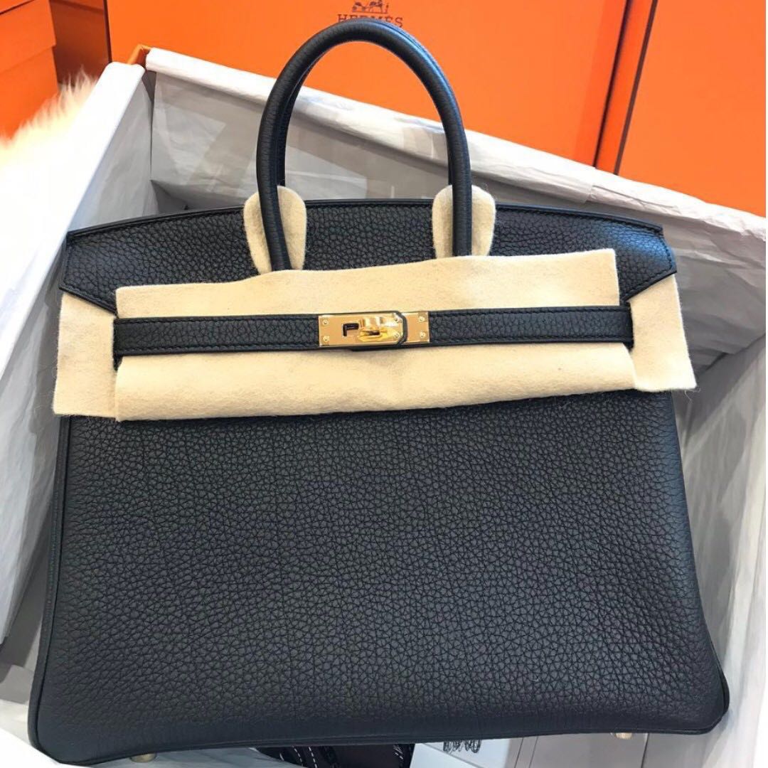 birkin 25 togo black