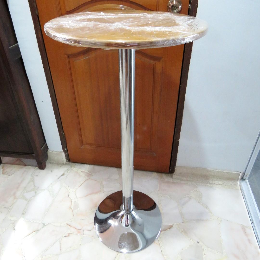 High Bar Round Bamboo Top Table Furniture Tables Chairs On