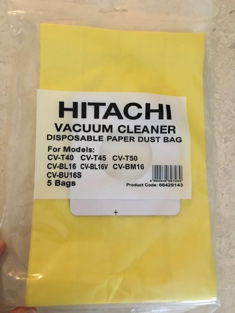 Hitachi vacuum cleaner hotsell bag