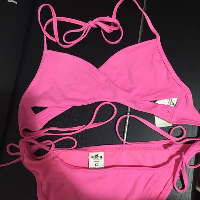 forever 21 pink bikini