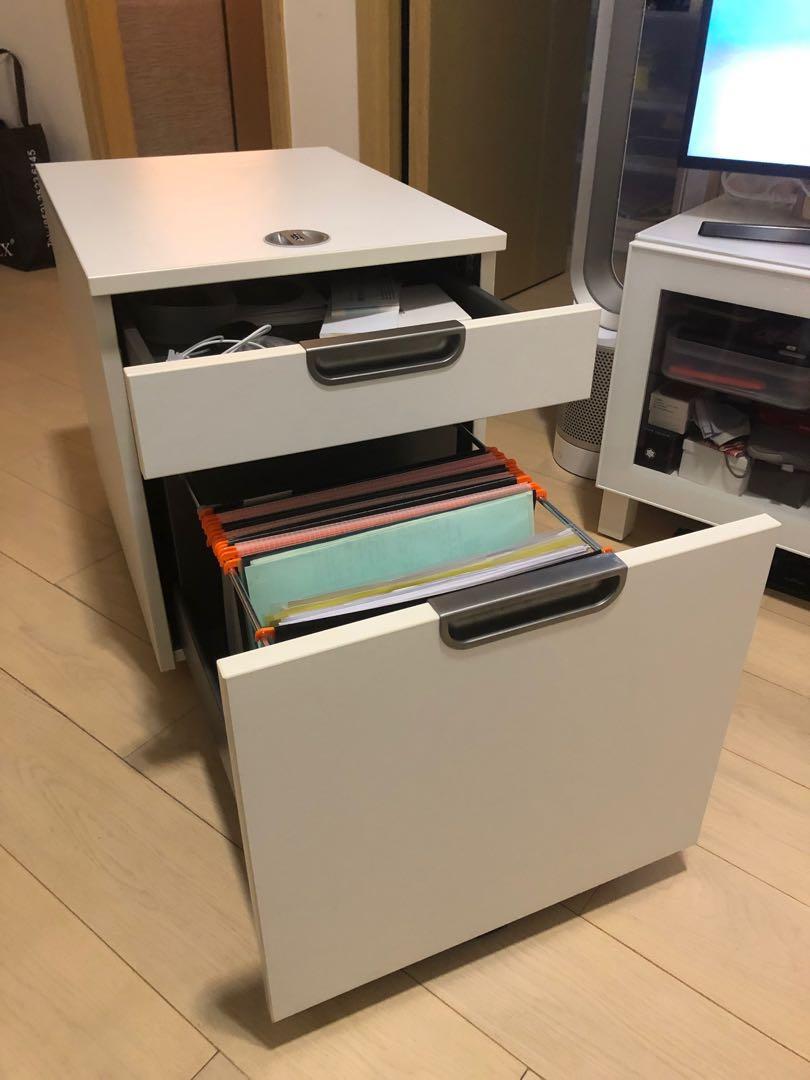 Ikea filing with number lock., 傢俬＆家居, 傢俬 Carousell
