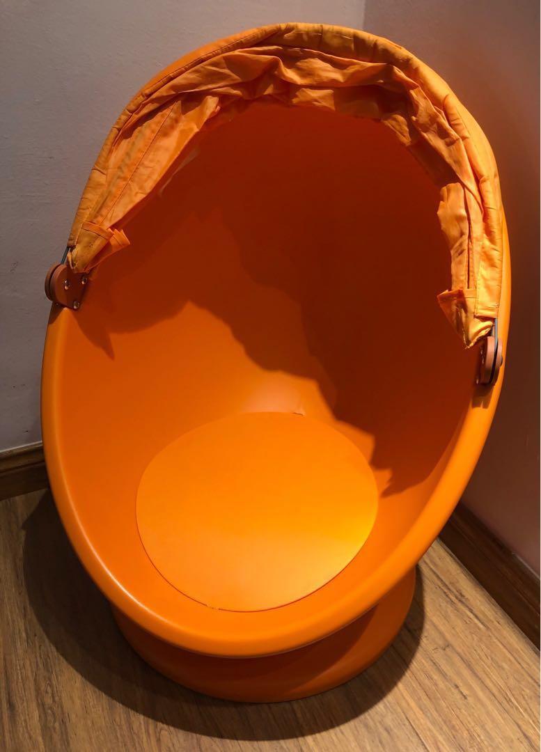 Ikea Kids Swivel Chair Ikea Egg Chair Orange Babies Kids