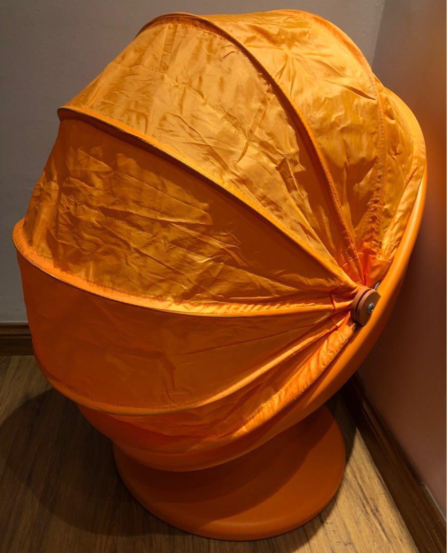 Ikea Kids Swivel Chair / Ikea Egg Chair (Orange), Babies & Kids, Infant
