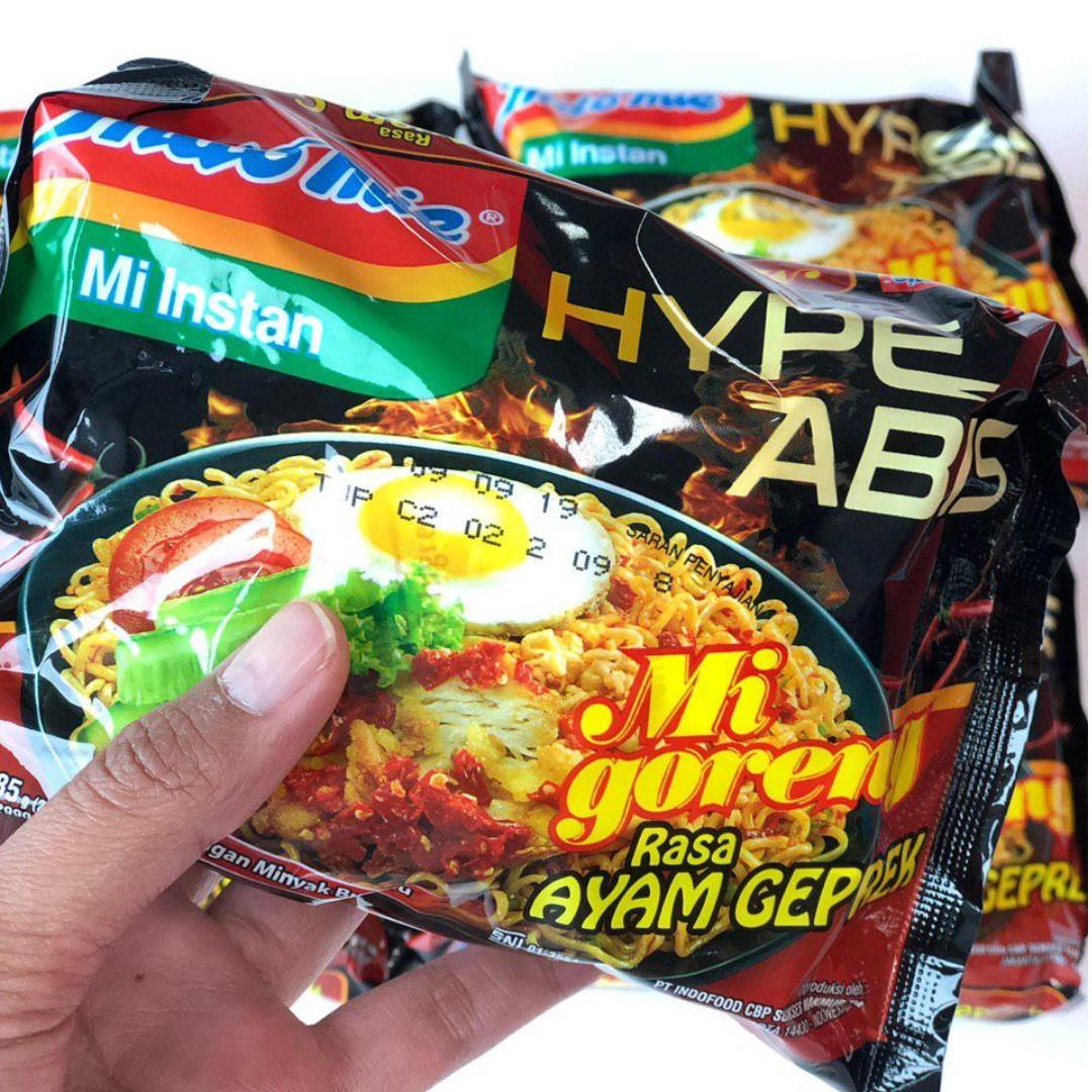 Indomie Goreng Ayam Geprek Hype Abis Food Drinks Instant Food