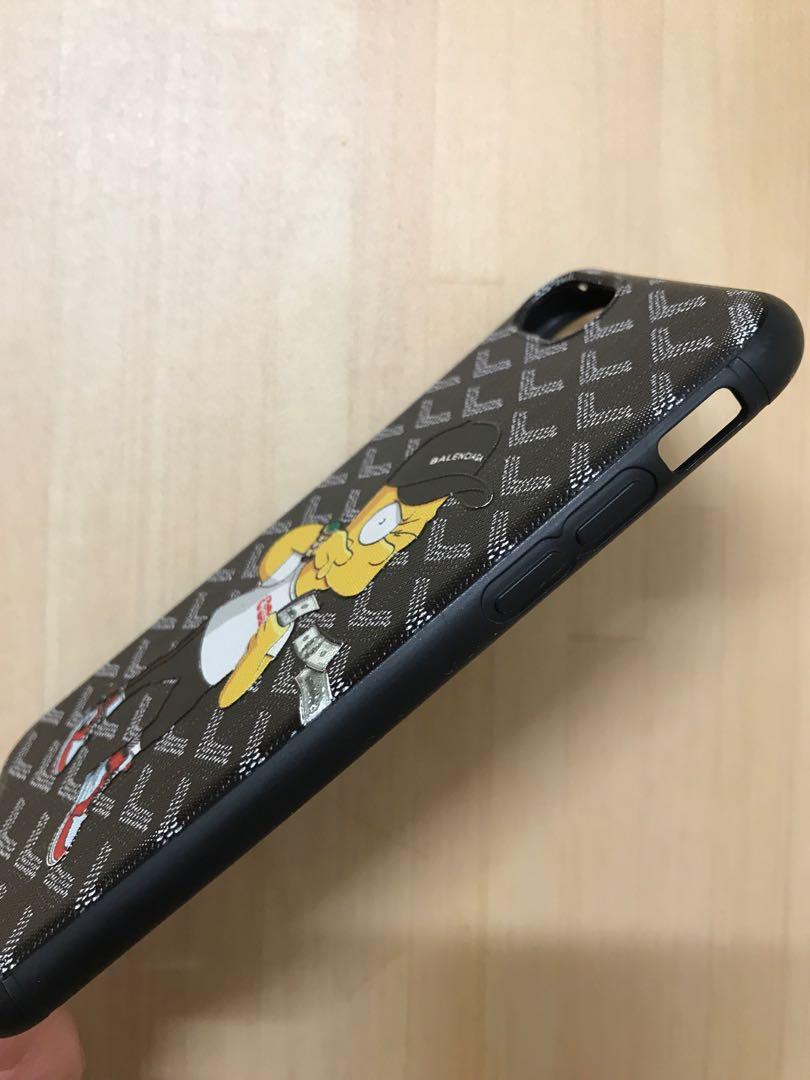 Goyard simpsons sales iphone case