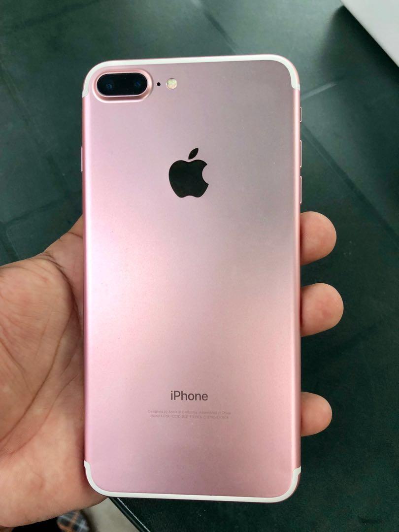 大阪Apple - SIMフリー iPhone7plus 32GB ローズゴールドの通販 by une ...