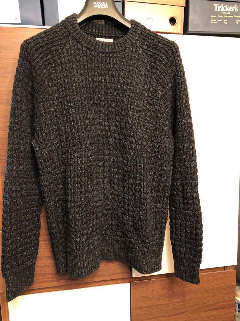 J Crew Wallace Barnes Cotton Crew Neck Sweater Rrl Men S